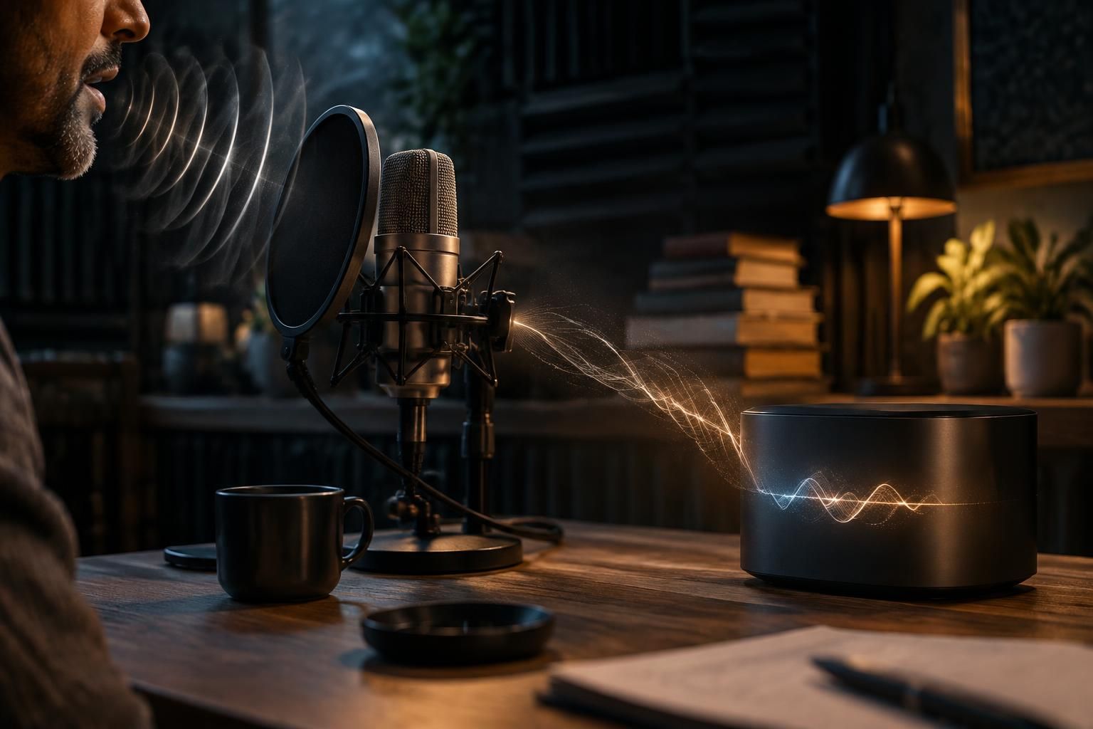 block’s voice ai learned to speak by listening to audio alone, developing speech capabilities without reading a single word of text.