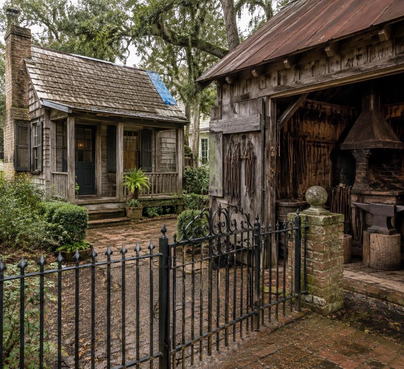 charleston’s philip simmons house museum needs critical roof repairs to protect the historic home and preserve the legacy of renowned ironworker philip simmons.