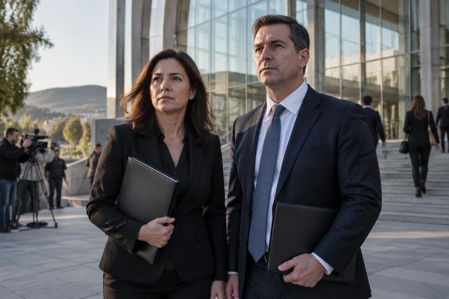 in cupertino, episode 1, former lawyers sue a tech firm over alleged wrongful termination, alongside other legal disputes and developments.