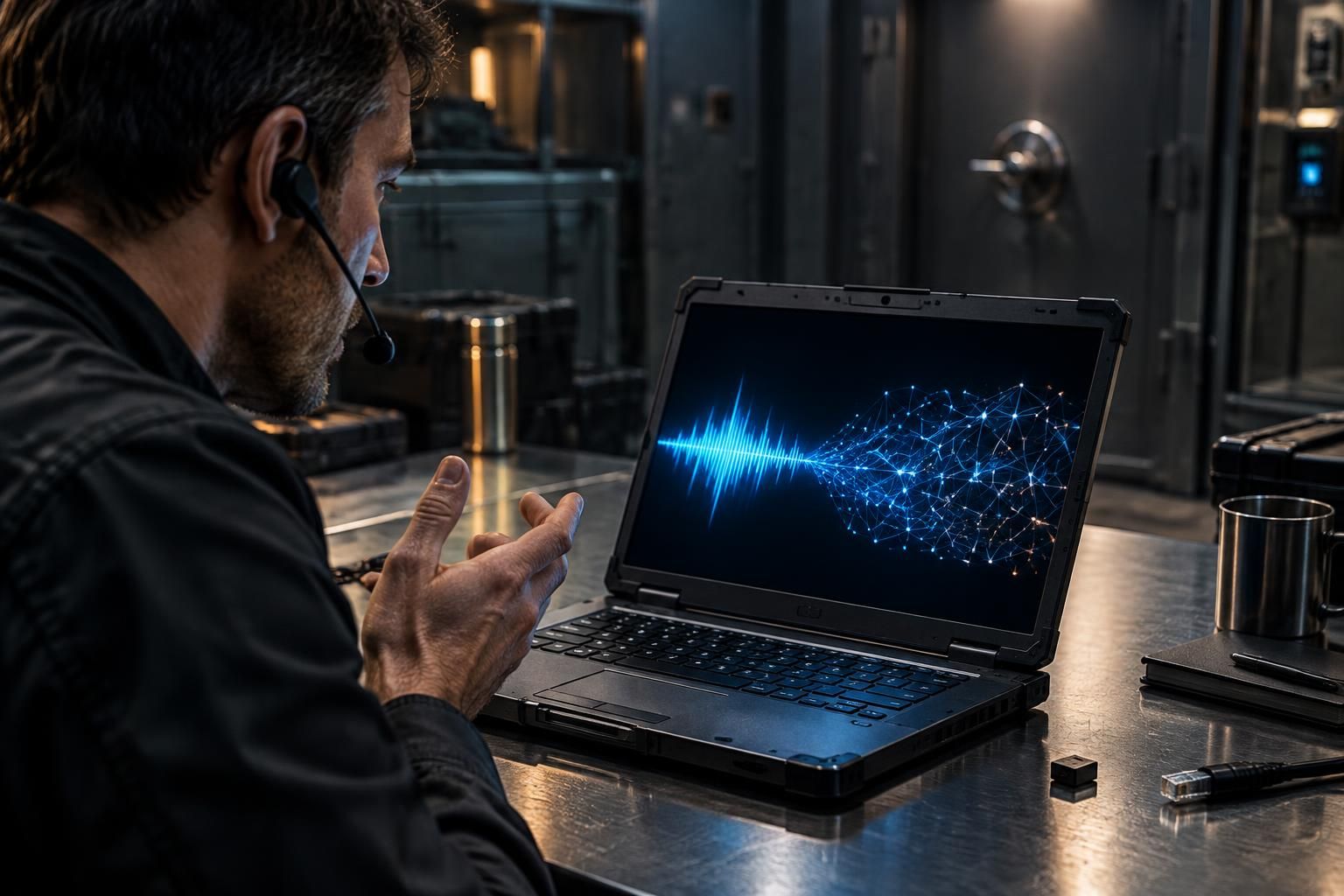 deepgram brings voice ai to air-gapped laptops, enabling speech processing in secure environments without an internet connection.
