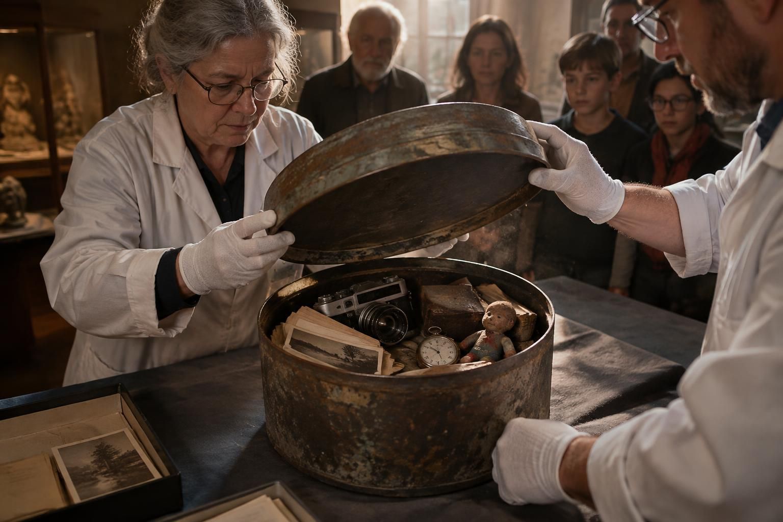 the donna museum is set to open a time capsule sealed 50 years ago, revealing what was preserved for future generations.