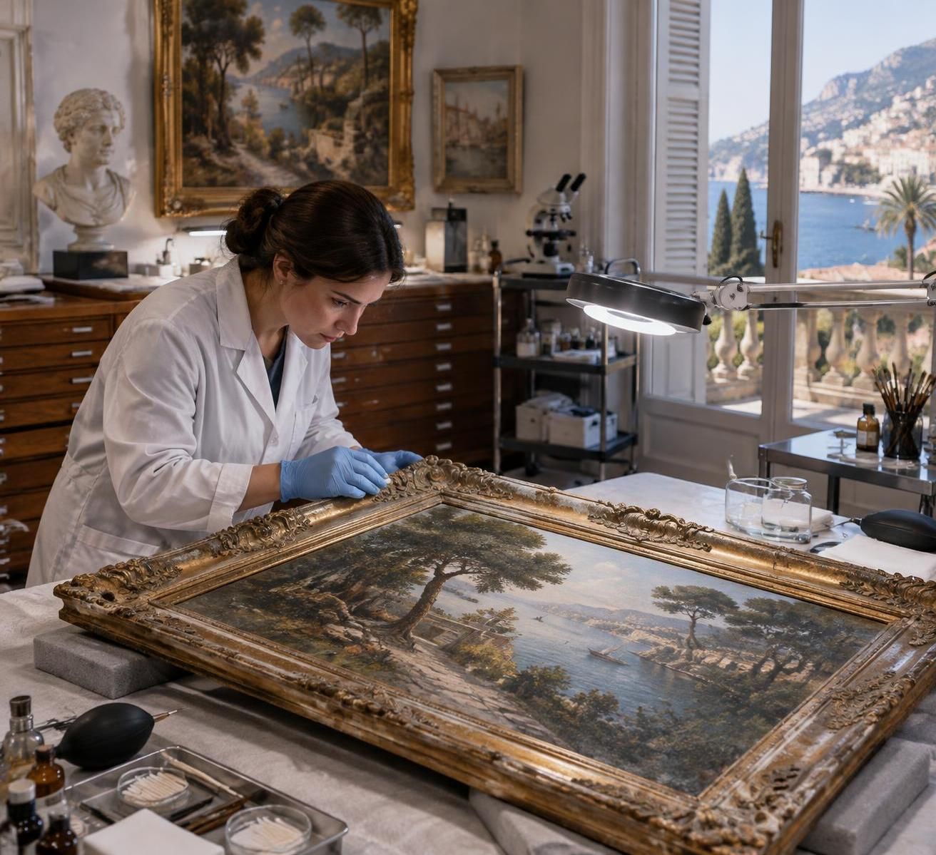 Two Renoir Paintings Stolen from French Museum Recovered; Six Arrested 1 two renoir paintings stolen from a french museum have been recovered, and six people have been arrested in connection with the theft.